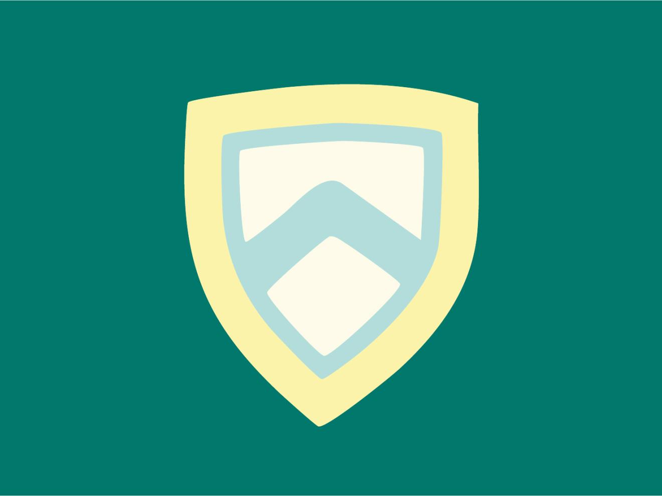 Zeichnung von einem Schild